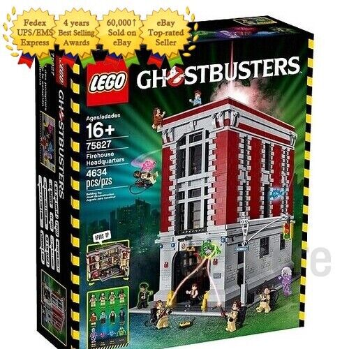 LEGO 75827 Ghostbusters Firehouse Headquarter- New Factory Sealed -Express Ship - Picture 1 of 5