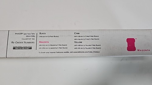 Xerox ColorStix für Phaser 340 350 360 5x Magenta 2x Black Solid Ink - - Bild 5 von 7