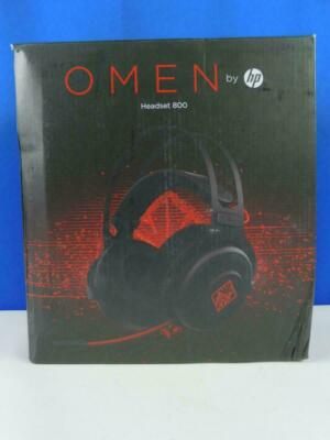 HP Omen 800 Gaming Headset Kopfhörer Ohrhörer 3,5mm, defekt, 
