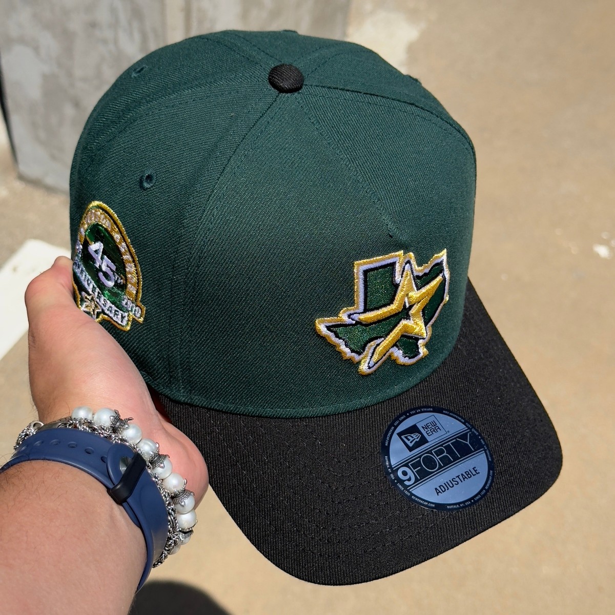 Newera 9forty テキサスレンジャース 45thアニバーサリー Newera 9forty テキサスレンジャース 45thアニバーサリー