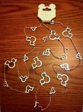 Disney Mickey Mouse Icons 30" Double NECKLACE New on Card