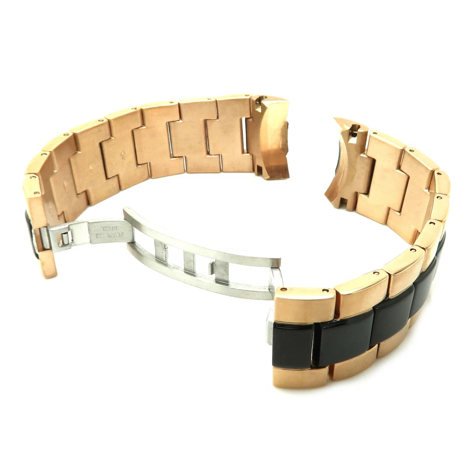 Ingersoll Pico Banda de Repuesto Banda de Acero Cierre Plegable IN1627RBKM Rosa-Negro Foto 2 de 2