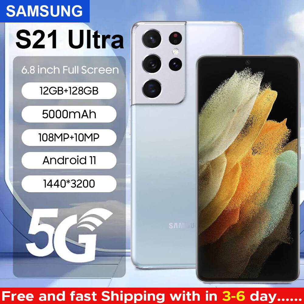 Samsung Galaxy S21 Ultra - 256 GB - Phantom Silver (T-Mobile) for