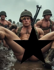 HOT DADDY - Fine Art Photo - Gay Male Nude - 8.5 x 11 Art Print  9725