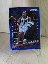 2025 Panini Prizm WNBA - Aari Mcdonald #10 Blue Velocity Prizm Indiana Fever