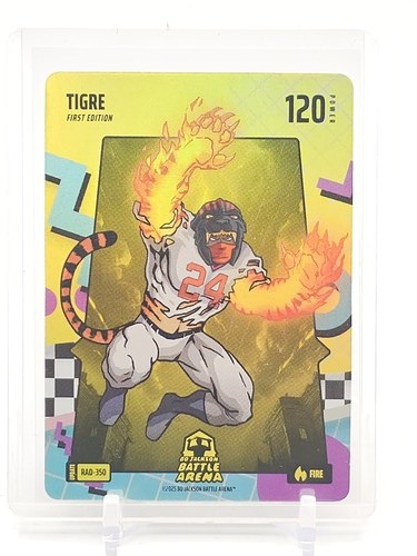 TIGRE MIGUEL CABRERA 2025 BO JACKSON BATTLE ARENA FIRST RED #RAD-350 FIRE Q3735