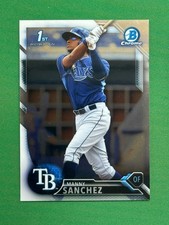 2016 Bowman Baseball 1st Bowman Chrome Prospects #BCP28 Manny Sanchez