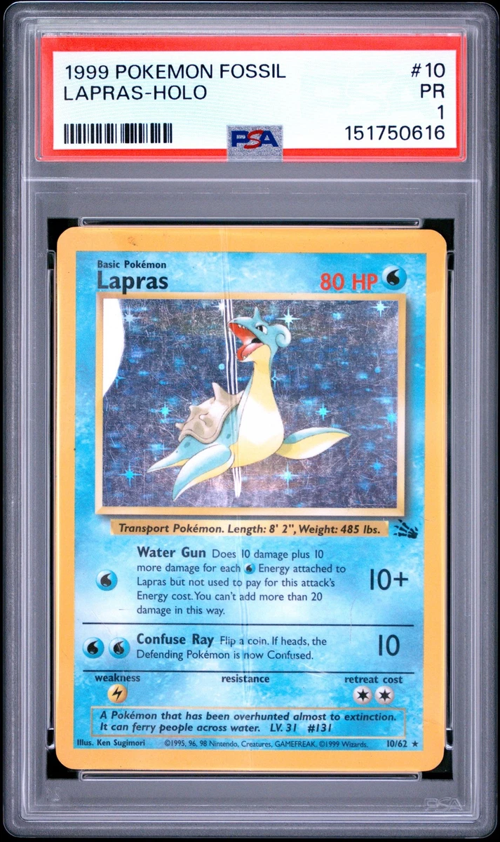 Fossil Lapras Pokmon TCG Individual Collectible Card Game Cards for sale - eBay Fossil Lapras Pokmon TCG Individual Collectible Card Game Cards for sale - eBay