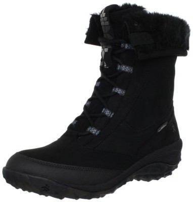 CUSHE ALPINE CONE  WINTER BOOTS BLACK LEATHER