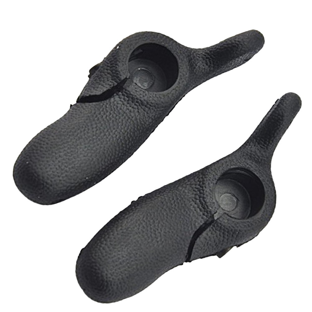 2 pezzi di terminali ergonomici per bici nera foto 4