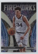 2022-23 Panini Prizm Draft Picks Fireworks Silver Chet Holmgren #FW-CH 4z8