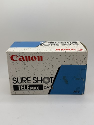 #ad #ad Canon Sure Shot Telemax Date 35mm Film Camera Point amp; Shoot 38 70mm Lens $124.99
