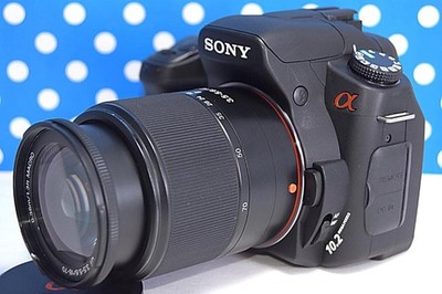 Sony Alpha 200 DSLR Camera Lightweight Beginner Friendly with Accessories