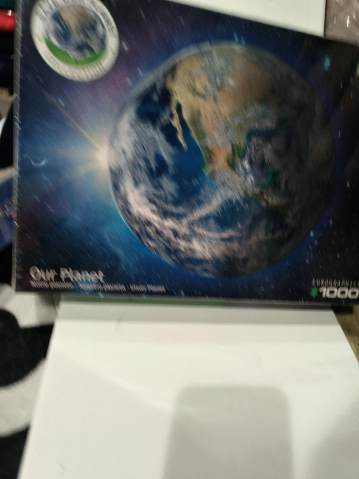 Our Planet Jigsaw Puzzle 1000 Piece, US Made, Eurographics Sealed NIB - Image 3 of 4