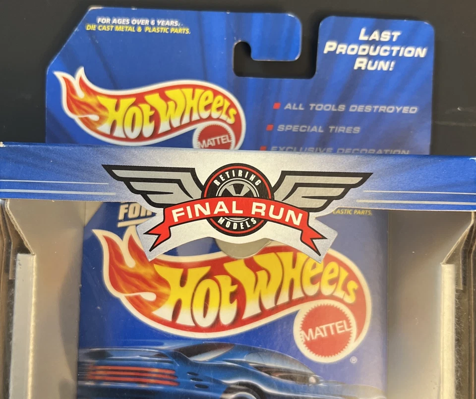 Hot Wheels '93 Camaro 1999 Final Run #8/12 Retiring Models New Sealed - Image 3 of 4