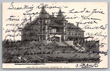 Home for the Friendless Scranton PA Vintage Postcard