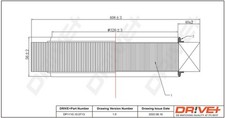Luftfilter Dr!ve+ DP1110.10.0713 Filtereinsatz für MERCEDES 124 C124 190 W201 Luftfilter Dr!ve+ DP1110.10.0713 Filtereinsatz für MERCEDES 124 C124 190 W201