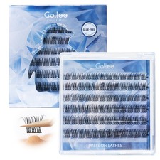Self Adhesive Eyelash Clusters, 72PCS No Glue Needed Press On Lashes, Natural...