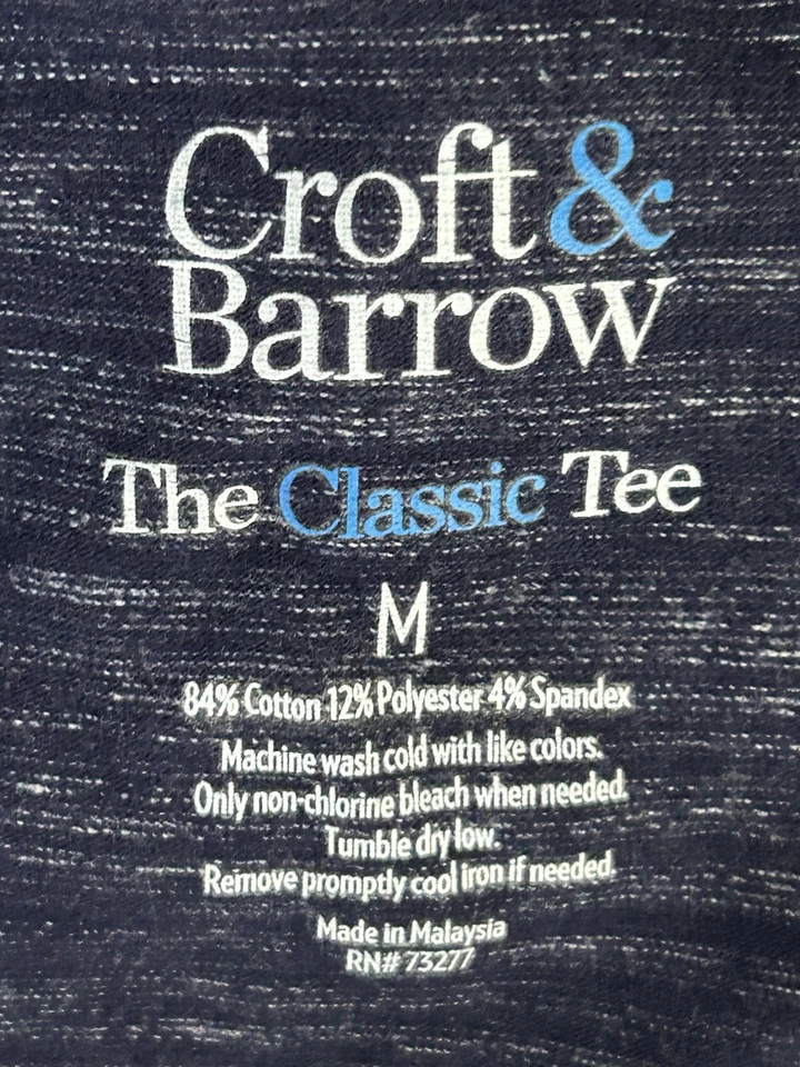 Camiseta Croft Barrow The Classic para mujer azul oscuro manga corta, talla M. 1H Foto 3 de 4