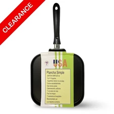 Heavy Gauge Aluminum Nonstick Square Single Griddle Pan 11''x11'' Frying Pan ...