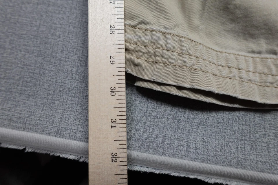 Polo Ralph Lauren Cargo Pants Mens 50x30 Khaki Tan Utility Multi Pocket Military - Image 4 of 4