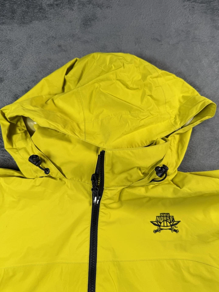 Chaqueta de lluvia nórdica del norte de Kentucky para hombre grande con capucha universidad baloncesto carretera Foto 4 de 4