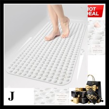 Bath Tub Shower Mat Non Slip, Bathtub Floor Liner Mats for Inside Shower Bath...