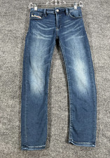 Diesel Waykee-J US Jeans Girls Youth Size 10Y Blue Denim Regular Fit Straight