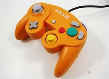Original Orange Nintendo Gamecube Controller - Works With Wii