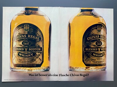Chivas Regal Scotch Whisky 1978 Vintage Ad Werbung Reklame