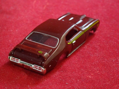MoDEL MoToRING 69 Maroon GTO Judge T-jet HO Scale Slot Car Body Aurora RRR - Picture 5 of 9