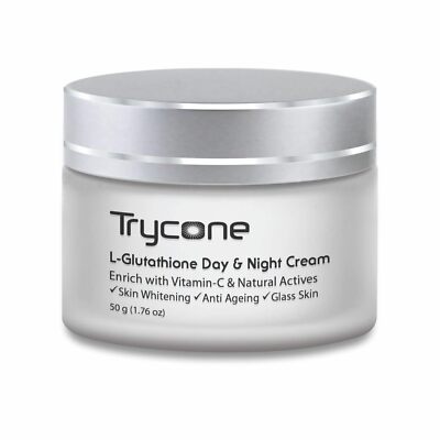 glutathione cream ebay TRYCONE L- Glutathione And Vitamin C Day & Night Moisturizer Cream-50 Gm
