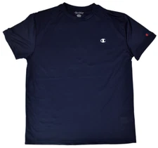 Champion Authentic Activewear Mens Navy Breathable Mesh Shirt New XL