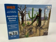 Imex #533 Southwestern Alamo Accessories Set 1/72 scale plastic model kit NIB