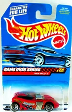 VINTAGE 1998 HOT WHEELS TWIN MILL 11 GAME OVER SERIES DIECAST CAR FINAL FLIGHT