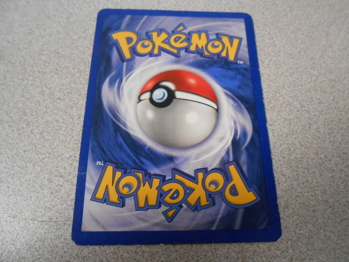 RARE Pokemon Base Set Shadowless Red Cheeks Pikachu 58/102 1999