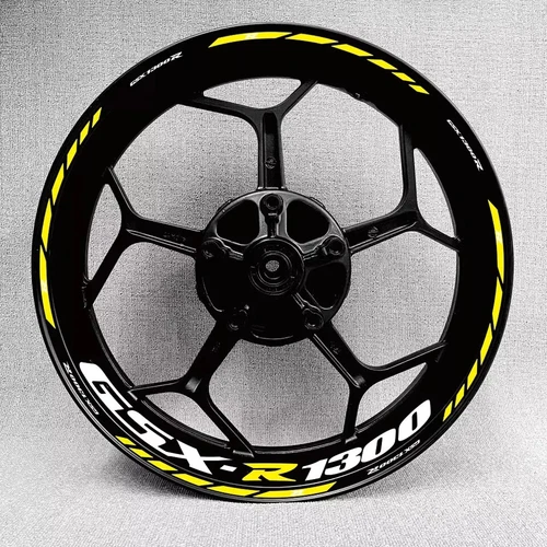 Wheel Hub Rim Decorative Decal Reflective Sticker For Suzuki GSX-R 1300 Hayabusa - Picture 11 of 18