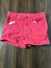 Carhartt Girls Pink shorts size 6 Adjustable Waist