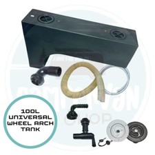 100L Universal Wheel Arch Water Tank for Campervans, Motorhomes & Race Vans