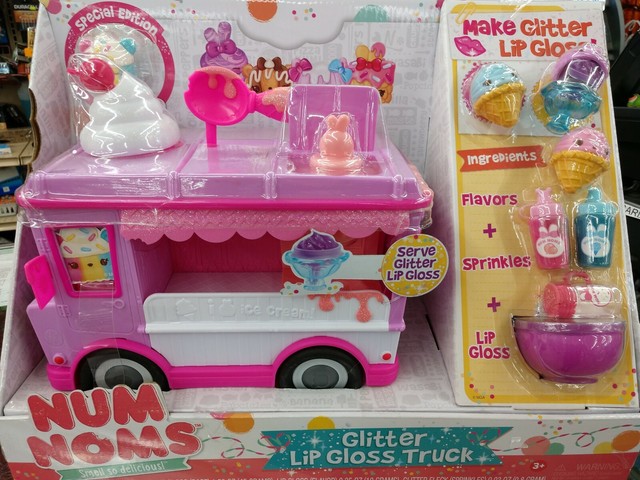glitter lip gloss truck