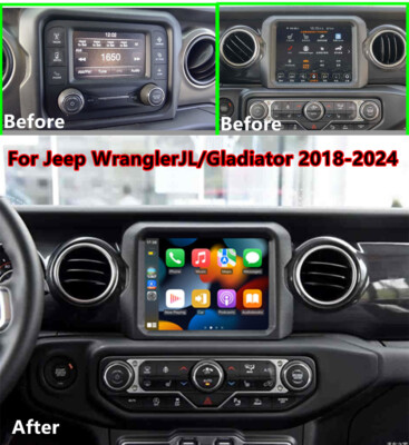8.4'' Android Stereo Radio GPS Navigation für Jeep Wrangler JL Gladiator 2018-24