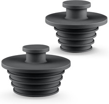 Bathtub Stopper 2Pcs Sink Stopper Tub Plug Bathroom Shower Drain Plug Silicone B