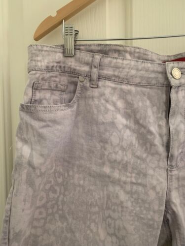 Marina Rinaldi Leopard Print Jeans - Picture 2 of 4