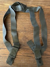 Vietnam Era US Army M1950 Trouser Suspenders Large Preowned Excellent Condition