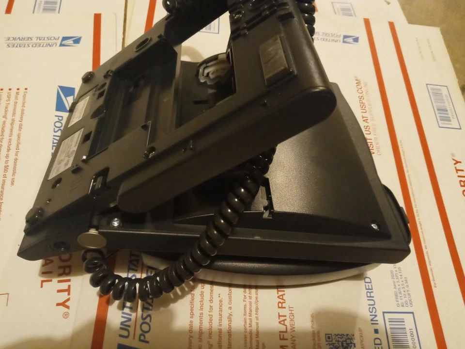 Altavoz patentado Panasonic KX-T7636 LCD botón negro usado Foto 4 de 4