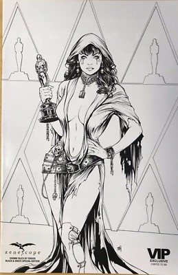 Grimm Tales of Terror Black & White Special Edition Mike Krome VIP Exclusive GFT