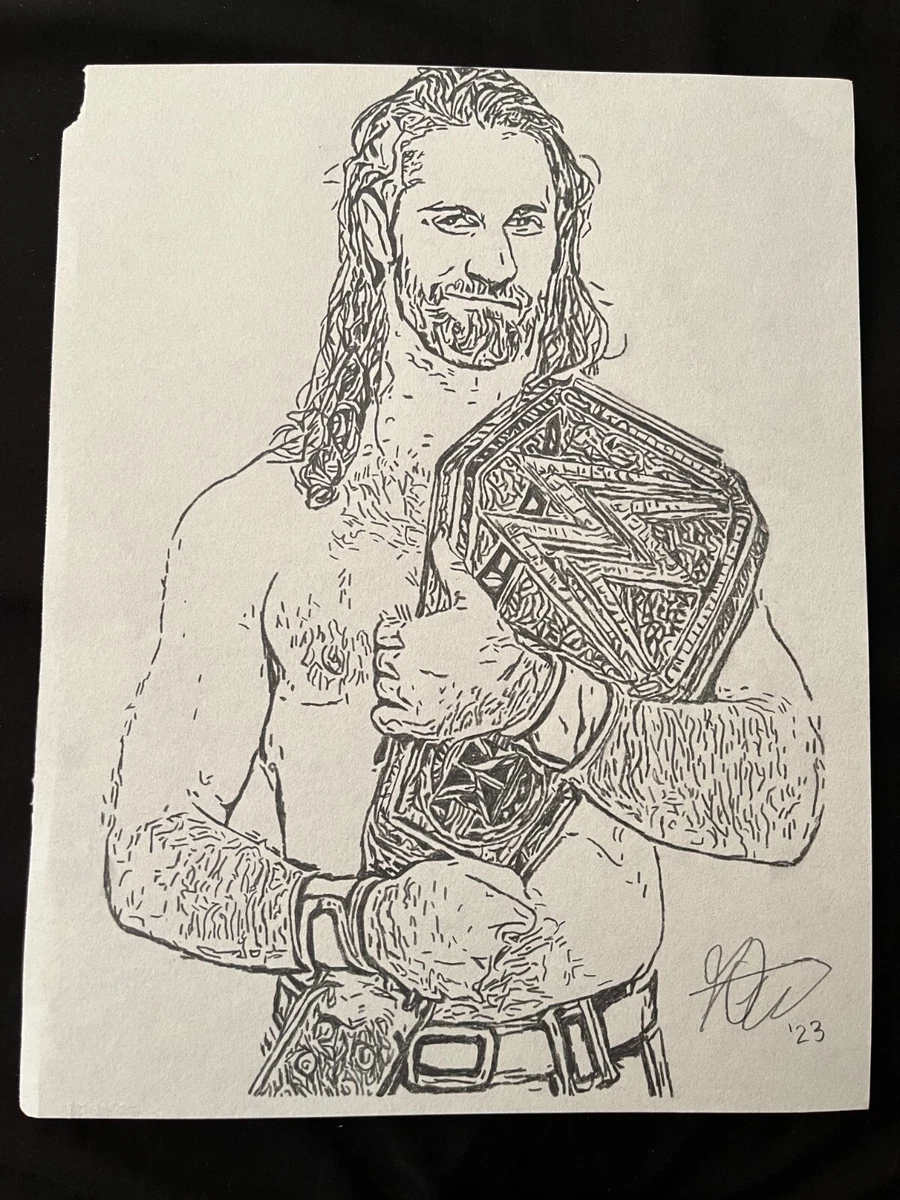 How To Draw Seth Rollins How To Draw Seth Rollins