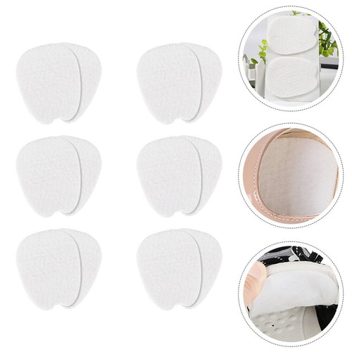6 Pairs Comfortable Sticky Simple Heel Foot Pads Forefoot Cushion Pads Outdoor - Afbeelding 4 van 12