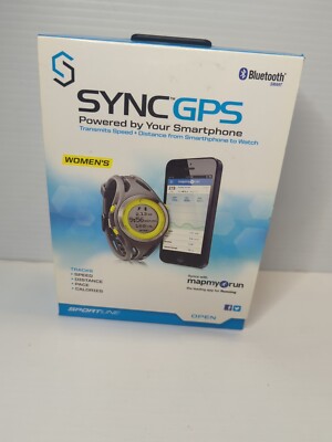 SPORTLINE  NEW Women's SyncGPS Transmits Speed + Distance
