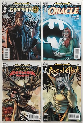 Batman One-Shots Lot of 4 Bruce Wayne The Road Home - Ra's al Ghul Oracle Gordon